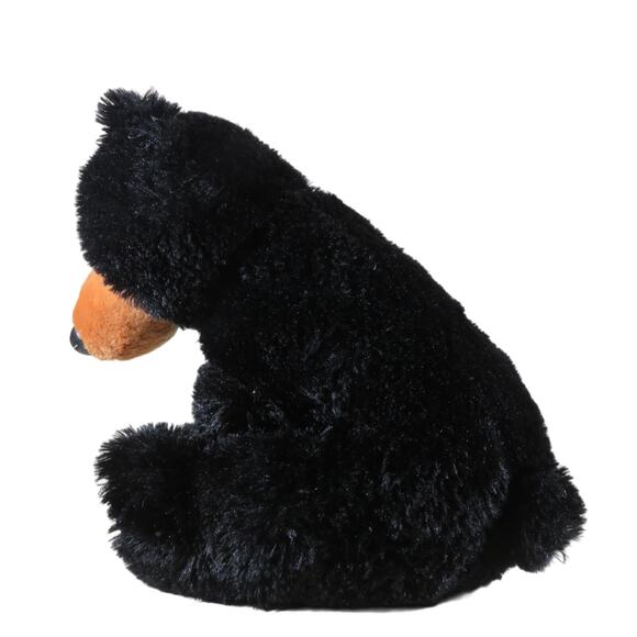 Aurora Black Bear Plush 13" Stuffed Animal Soft Toy Kids Collectible Realistic - Picture 5 of 16